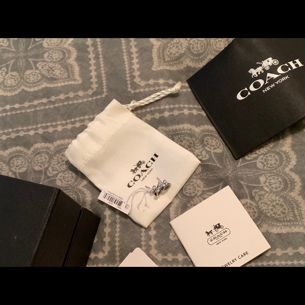 NWT Coach Earrings